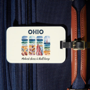 Ohio - Midwest Shores & Thrill Breeze Bagagelabel
