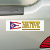 Ohio Native Bumpersticker (Op auto)