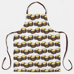 Ohio OH Peanut Butter Buckeye Eye Nut Snoep Schort