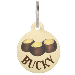 Ohio OH Pindakaas Buckeye Buck Eye Noot Snoepgoed Huisdierpenning