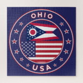 Ohio, Ohio t-shirt, Ohio sticker, phone case Legpuzzel (Verticaal)