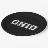 Ohio Papieren Bordje (Gekanteld)