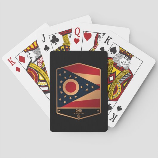 Ohio Pokerkaarten (Achterkant)
