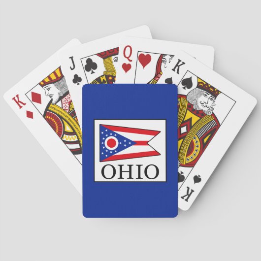 Ohio Pokerkaarten (Achterkant)