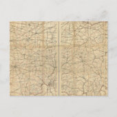 Ohio Postal Route Briefkaart (Voorkant)