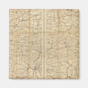 Ohio Postal Route Magneet