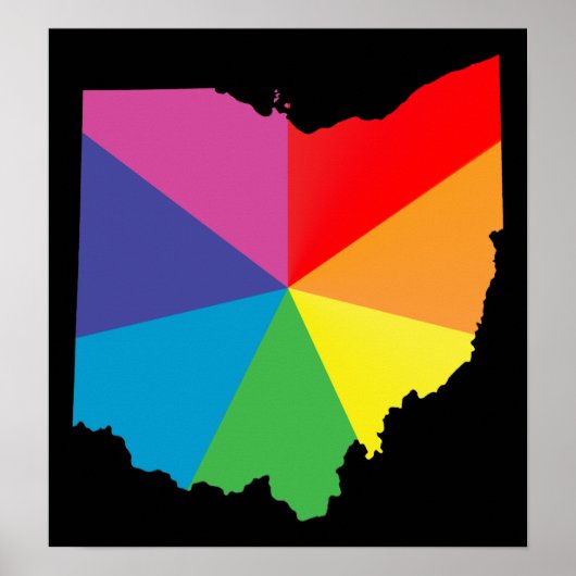 Ohio Pride. -gepersonaliseerd Poster (Voorkant)