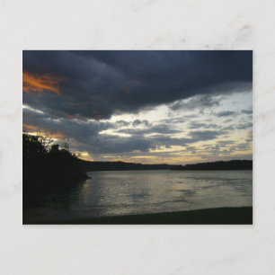 Ohio River Valley Zonsopgang Thema Briefkaart