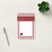 Ohio Rode Streep Post-it® Notes (Kantoor)
