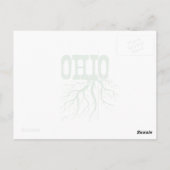 Ohio Roots Buckeye Briefkaart (Achterkant)