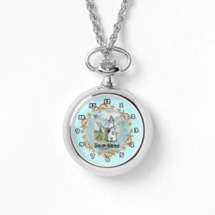 Ohio Shells Lighthouse horloge