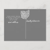 OHIO State Moving Aankondiging Post Kaart (Achterkant)