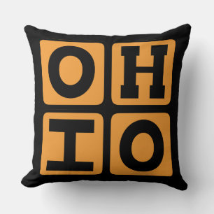 OHIO State Ohioan Buckeye VS Cincinnati Cleveland Kussen