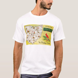 Ohio State Penny Briefkaart T-shirt