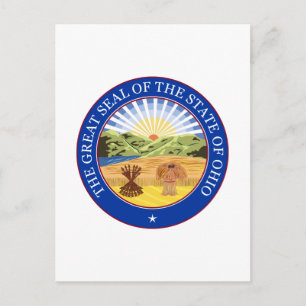 Ohio State Seal Briefkaart