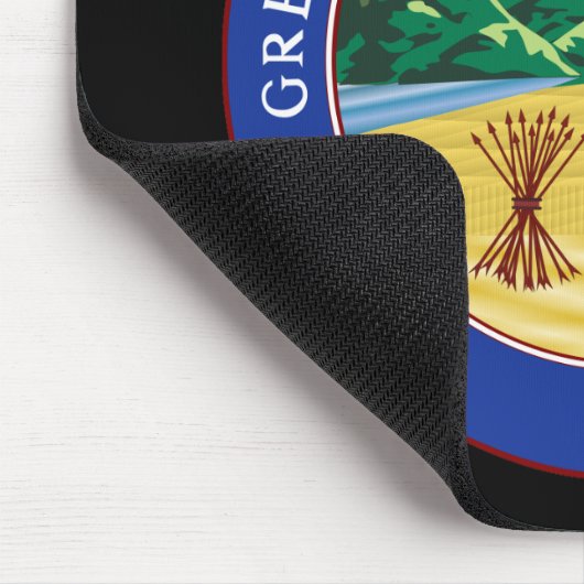 Ohio State Seal Mousepad Muismat (Hoek)