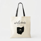Ohio State Silhouette Wedding Welkom Tas (Voorkant)