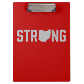 Ohio State Strong Clipboard Klembord (Voorkant)