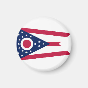 Ohio State Vlag Verenigde Staten Magneet