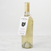 Ohio State Wedding Welcome Favor Flessenhanger (Schuin)