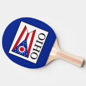 Ohio Tafeltennisbatje (Zijkant)