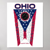 Ohio Total Eclipse-Poster Poster (Voorkant)