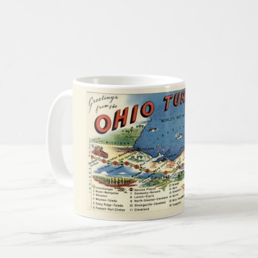 Ohio Turnpike Mug (Devant gauche)