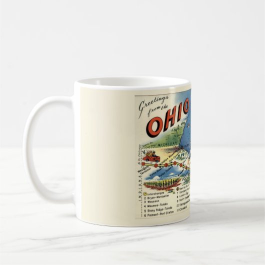 Ohio Turnpike Mug (Gauche)