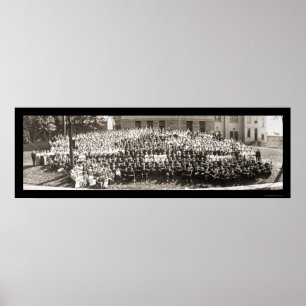 Ohio University Athens Foto 1914 Poster