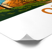 Ohio Verenigde Staten Travel Print (Hoek)