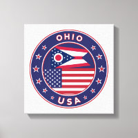 Ohio, Verenigde Staten van Amerika, poster Ohio, w