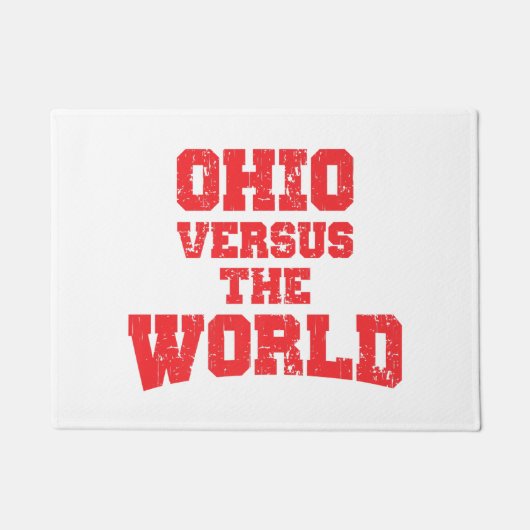 OHIO VERSUS DE WERELD DEURMAT (Voorkant)