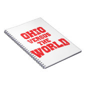 OHIO VERSUS DE WERELD NOTITIEBOEK (Rechterzijde)
