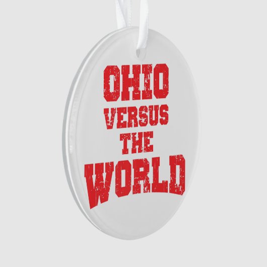 OHIO VERSUS DE WERELD ORNAMENT (voorkant)