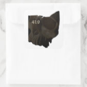 OHIO VIERKANTE STICKER (Tas)