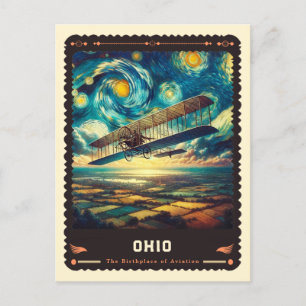 Ohio Vincent van Gogh geïnspireerd Briefkaart