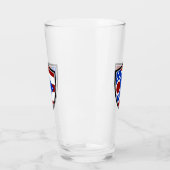 Ohio vlag glas (Links)