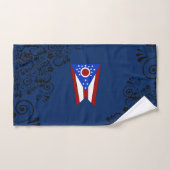 Ohio vlag handdoek (Handdoek)