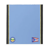 Ohio vlag notitieblok (Voorkant)