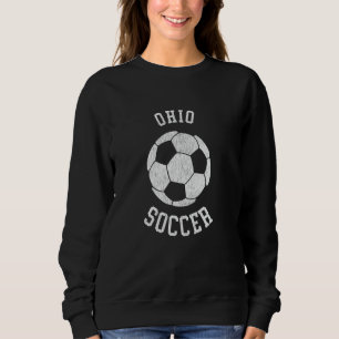 Ohio Voetbal Retro Versleten Jaren 90 Vintage Trui