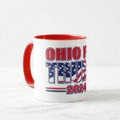 Ohio voor Trump Mok (Voorkant links)