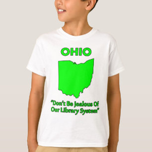Ohio - Wees niet jaloers op ons bibliotheeksysteem T-shirt