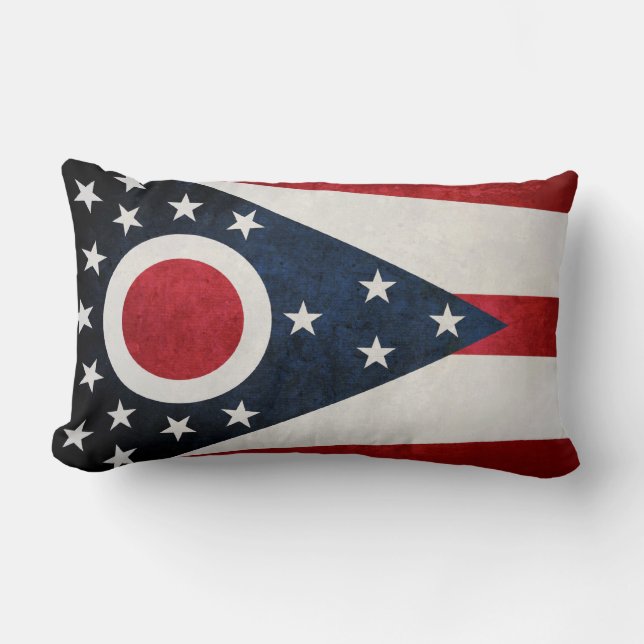 Ohioan Flag Kussen (Voorkant)