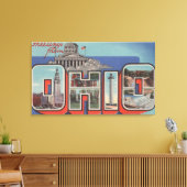 OhioLarge Letter ScenesOhio Canvas Afdruk (Insitu (Woonkamer))