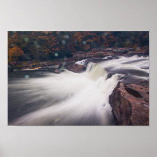 Ohiopyle Herfsten, Pennsylvania Poster