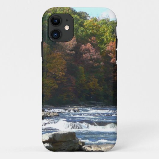 Ohiopyle Rapids in Herfst Pennsylvania Case-Mate iPhone Case (Achterkant)