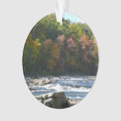 Ohiopyle Rapids in Herfst Pennsylvania Ornament (voorkant)