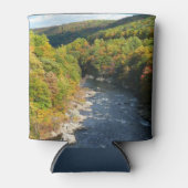 Ohiopyle River in Herfst I Pennsylvania Autumn Blikjeskoeler (Voorkant)