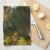 Ohiopyle rivier in Herfst II Autumn Pennsylvania Theedoek (Quarter Fold)