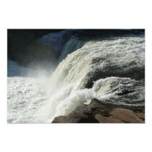Ohiopyle-watervallen in Pennsylvania Foto Afdruk
